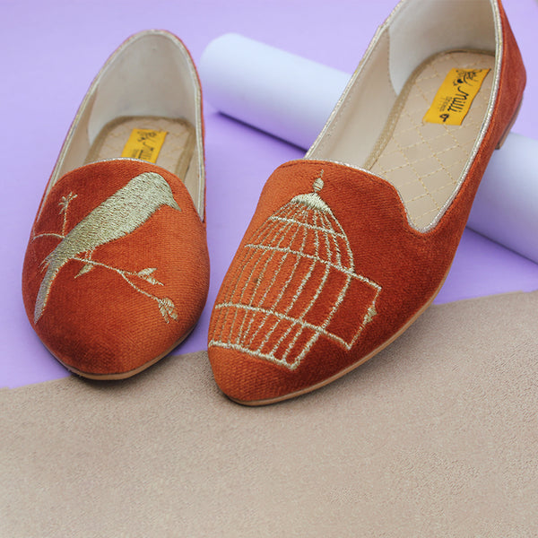 Women Embroidery  Pumps