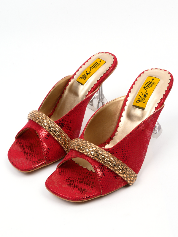 Red Fancy Slipper