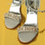 Silver Heel Sandals